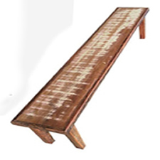 Banco de Madeira para Cerimônia