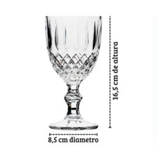 Taça de Vinho Vidro para Locação
